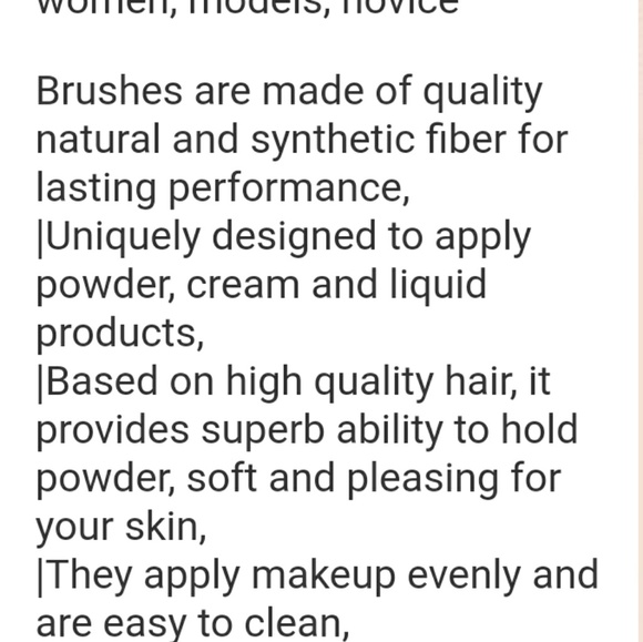 Foundation Make up Brush - Picture 6 of 6